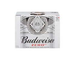 Budweiser Zero Bière en canette - sans alcool