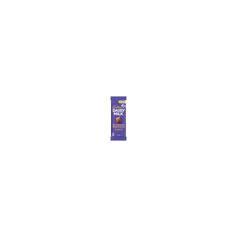 Cadbury Dairy Milk Barre de chocolat