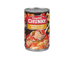 Campbell's Chunky Soupe Chunky poulet avec riz
