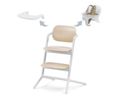 Lemo 3-in-1 High Chair - White Sand