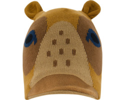 Bear face knit beanie - Boy