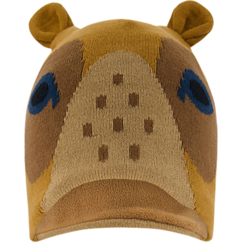 Bear face knit beanie - Boy