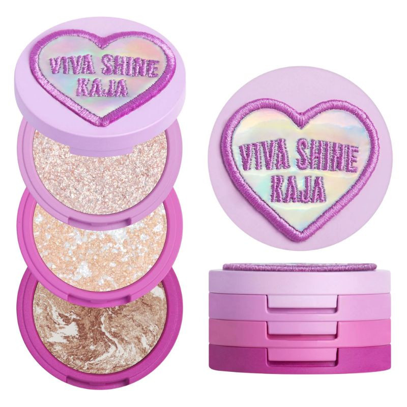 Viva Shine Bento Highlighter and Eyeshadow Palette