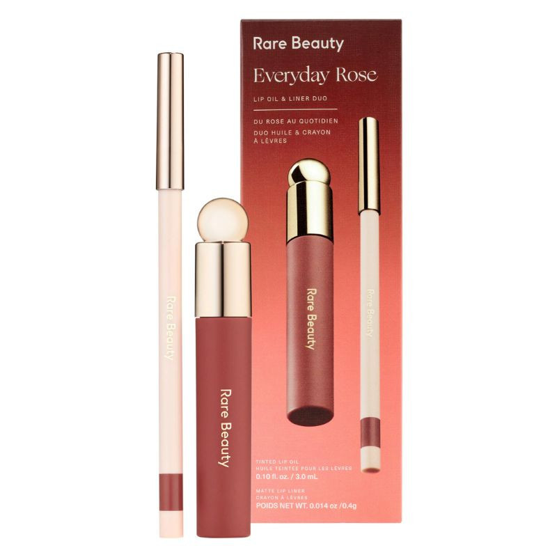 Everyday Rose lip oil and liner duo