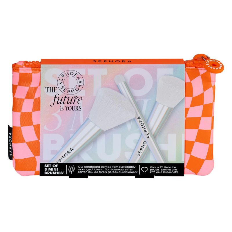 Mini Face and Eye Brush Set