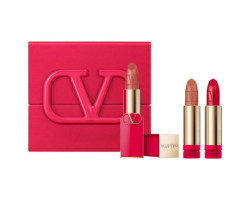 Valentino Ensemble de rouges à lèvres Rosso Valentino Couture