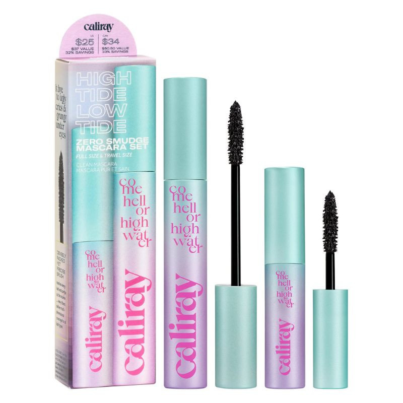 caliray Ensemble de mascara come hell or high water en tube de Clean