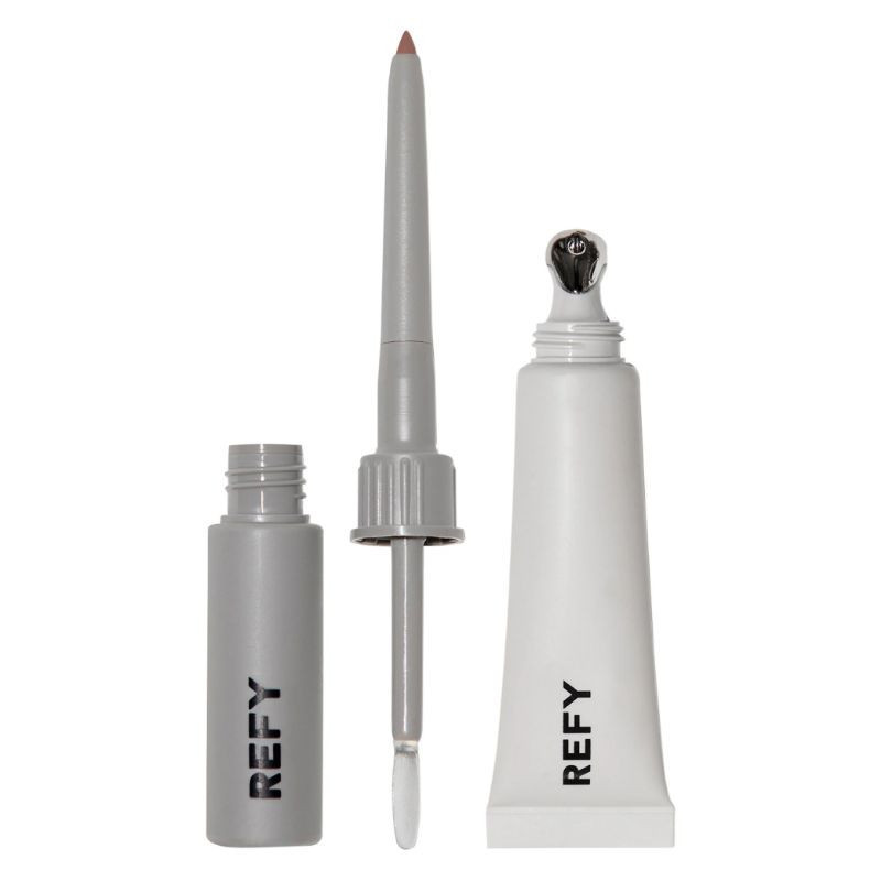 REFY Collection lèvres REFY : Crayon à lèvres, fixateur et brillant à lèvres