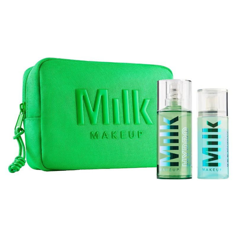 MILK MAKEUP Ensemble base et fixateur de maquillage lumineux en vaporisateur Hydro Grip