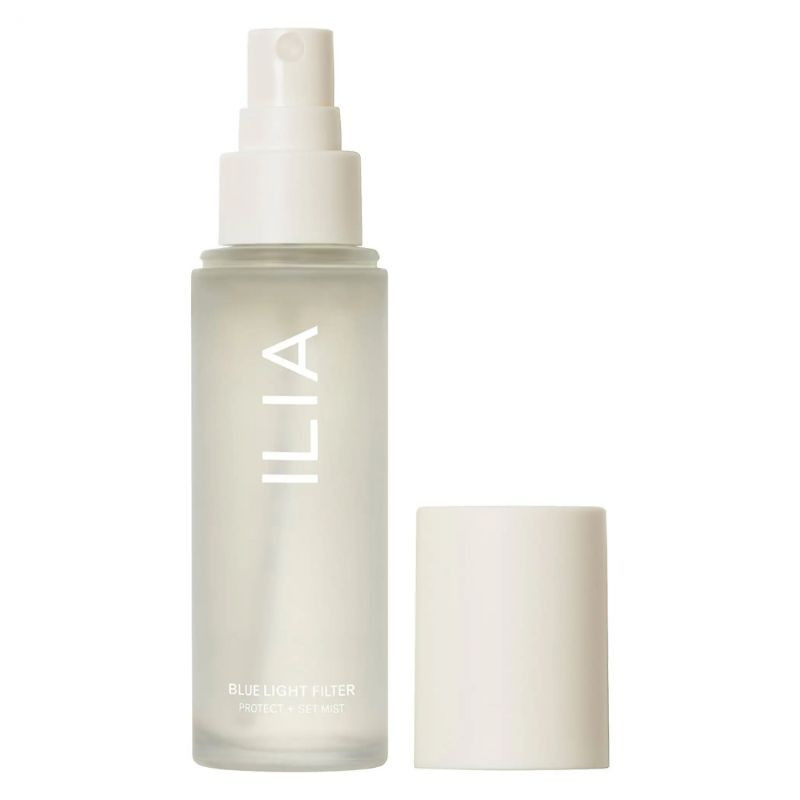 ILIA Vaporisateur fixateur pour protéger + faire tenir le maquillage Blue Filter