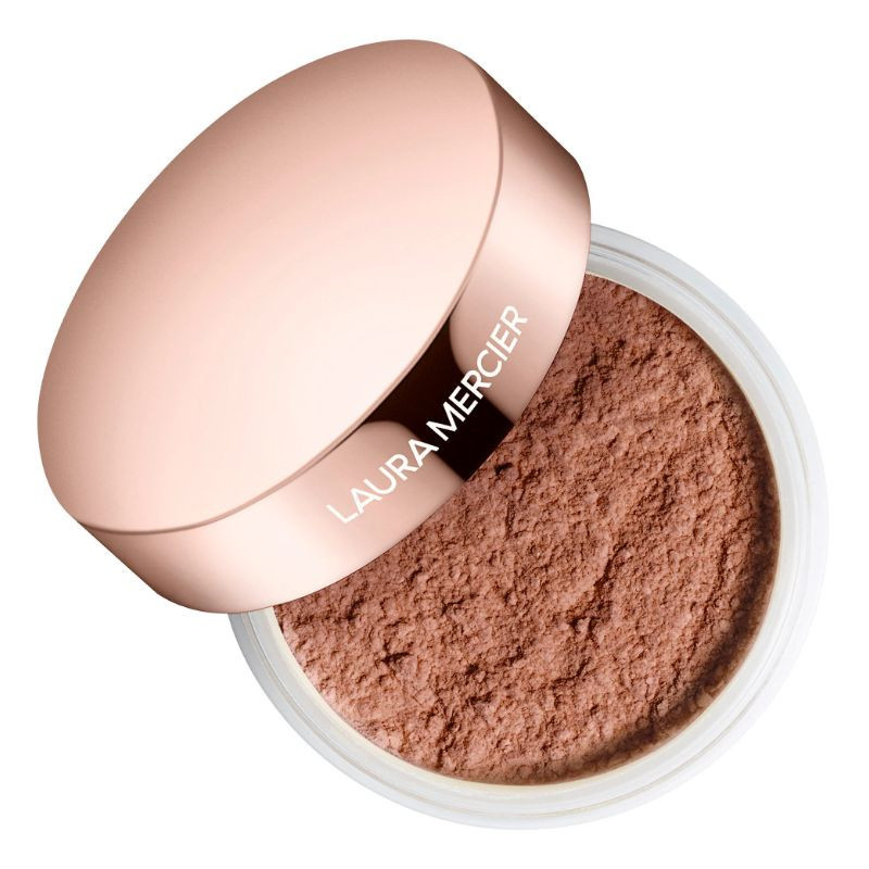 Mini translucent light-catching loose setting powder