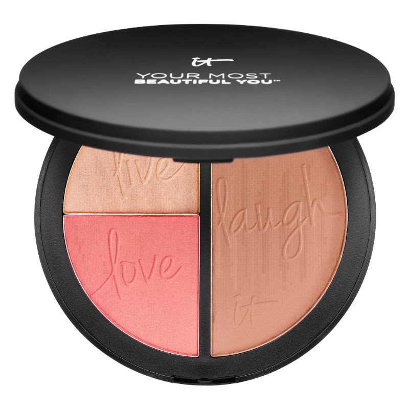 Your Most Beautiful You Radiant Blush Palette, Radiant Highlighter and Anti-Aging Matte Bronzer