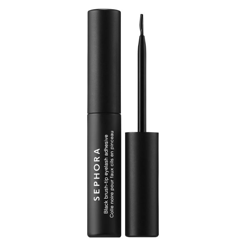 Brush-tip eyelash glue