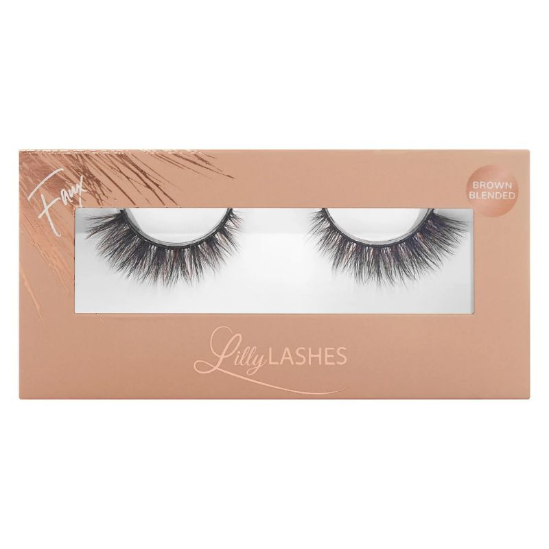 False Eyelashes Faux Mink Daily - Brown Blend