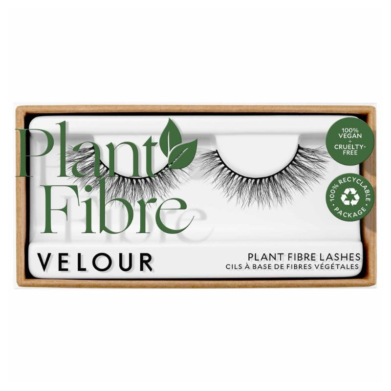 Collection of plant fiber eyelashes