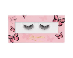 3D half eyelashes in faux...