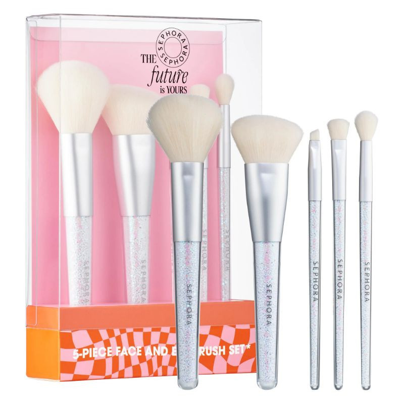 5 Piece Face & Eye Brush Set