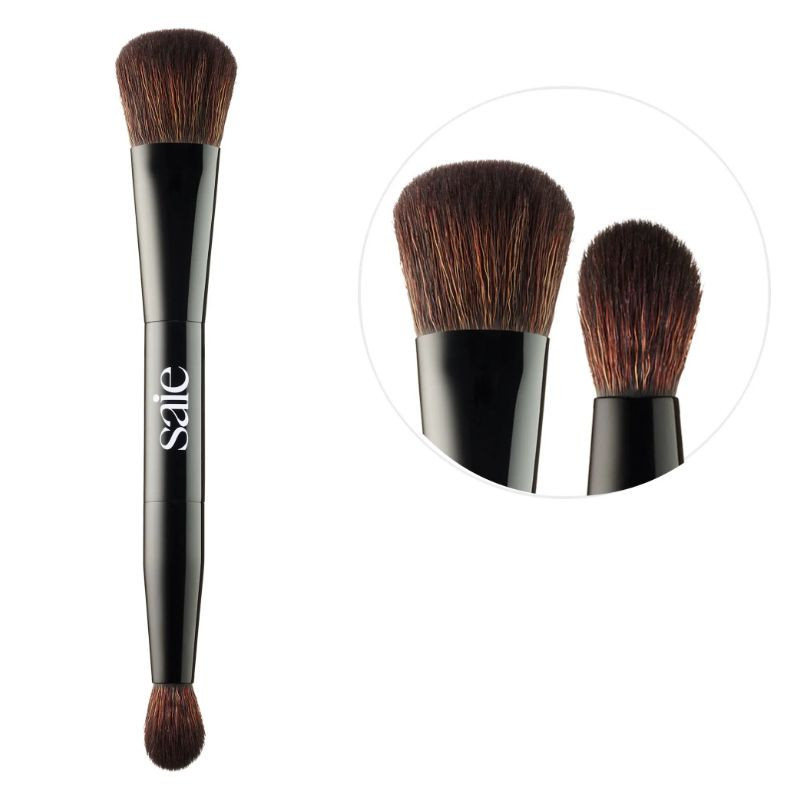 Double-ended sculpting brush