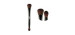 Double-ended sculpting brush