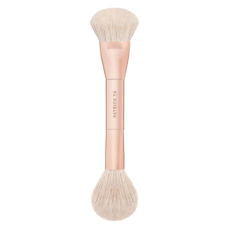 Double-ended blush brush