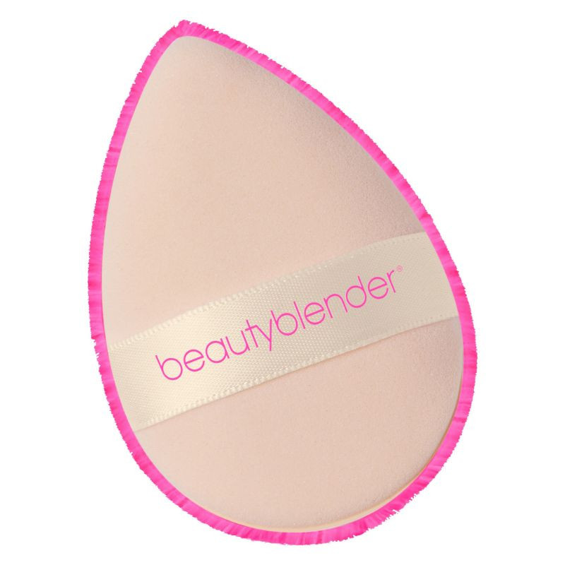 beautyblender Houpette à poudre POWER POCKET PUFF™ à double face pour fixer et cuire.