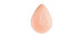 Konjac facial sponge with pink kaolin clay