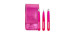 Pink Perfection micro/mini tweezers set