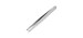 Tweezers with oblique tips