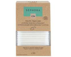 Organic cotton swabs