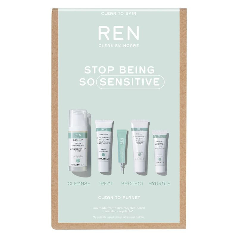 REN Clean Skincare Ensemble Stop Being So Sensitive Evercalm™