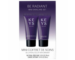 Keys Soulcare Miniensemble de soins pour la peau Be Radiant