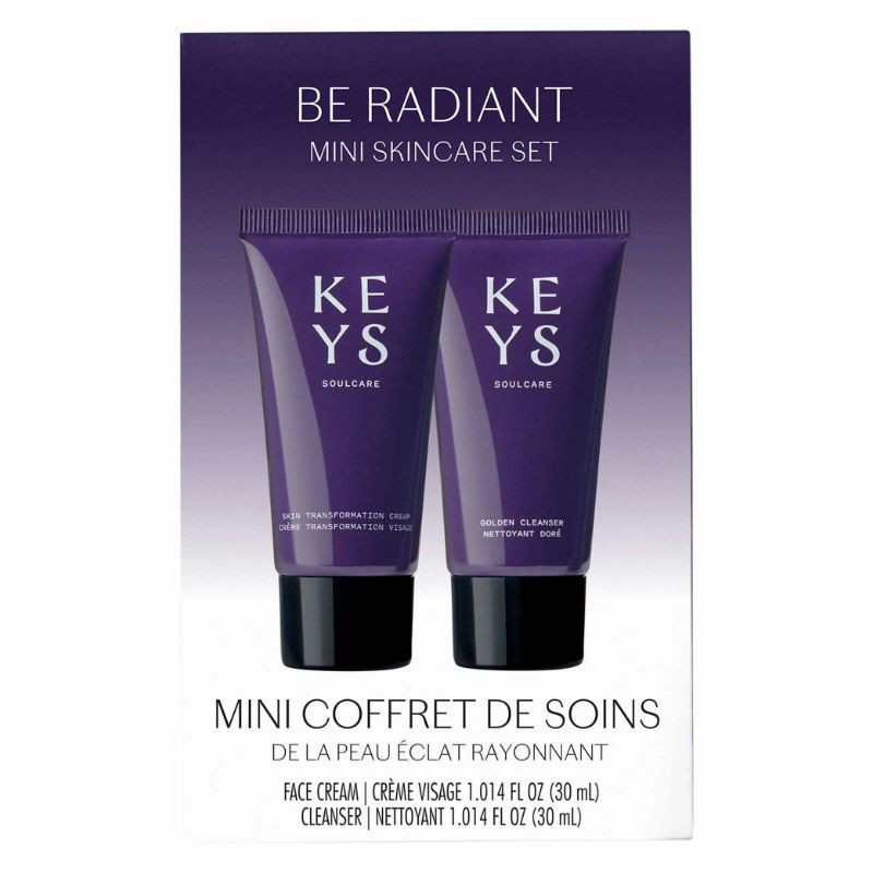 Keys Soulcare Miniensemble de soins pour la peau Be Radiant