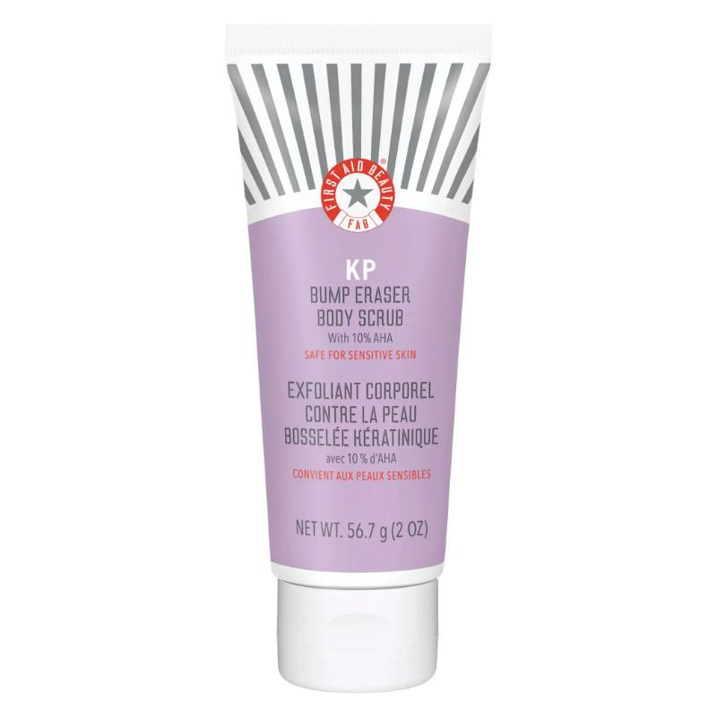 First Aid Beauty Mini-exfoliant pour le corps KP Bump Eraser avec 10 % d’AAH