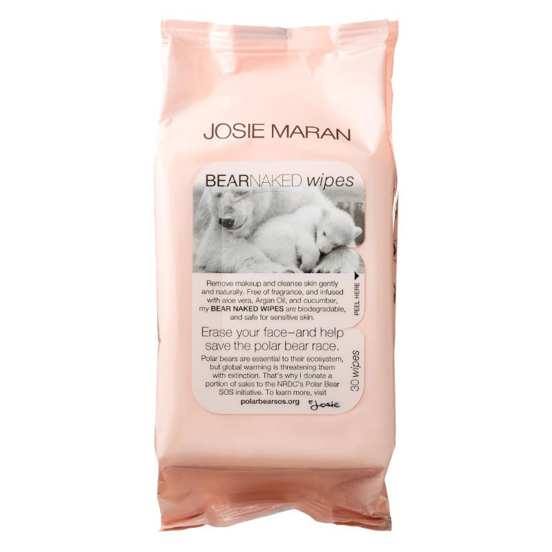 Josie Maran Mini-lingettes Bear Naked Wipes