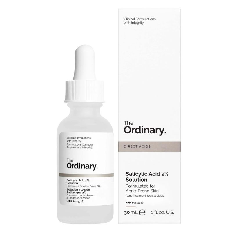 The Ordinary Solution anti-acné exfoliante à 2 % d’acide salicylique