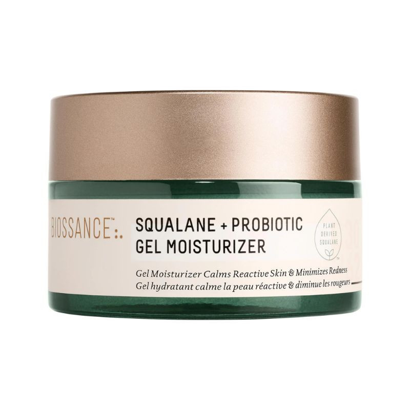 Balancing gel moisturizer with squalane + probiotics