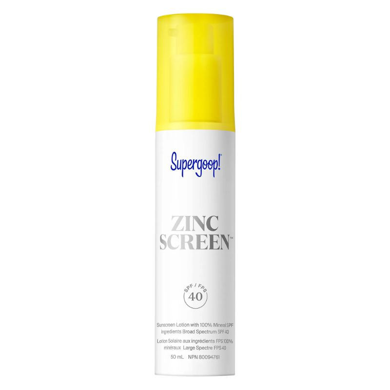 Supergoop! Lotion minérale FPS 40 Zincscreen PA+++