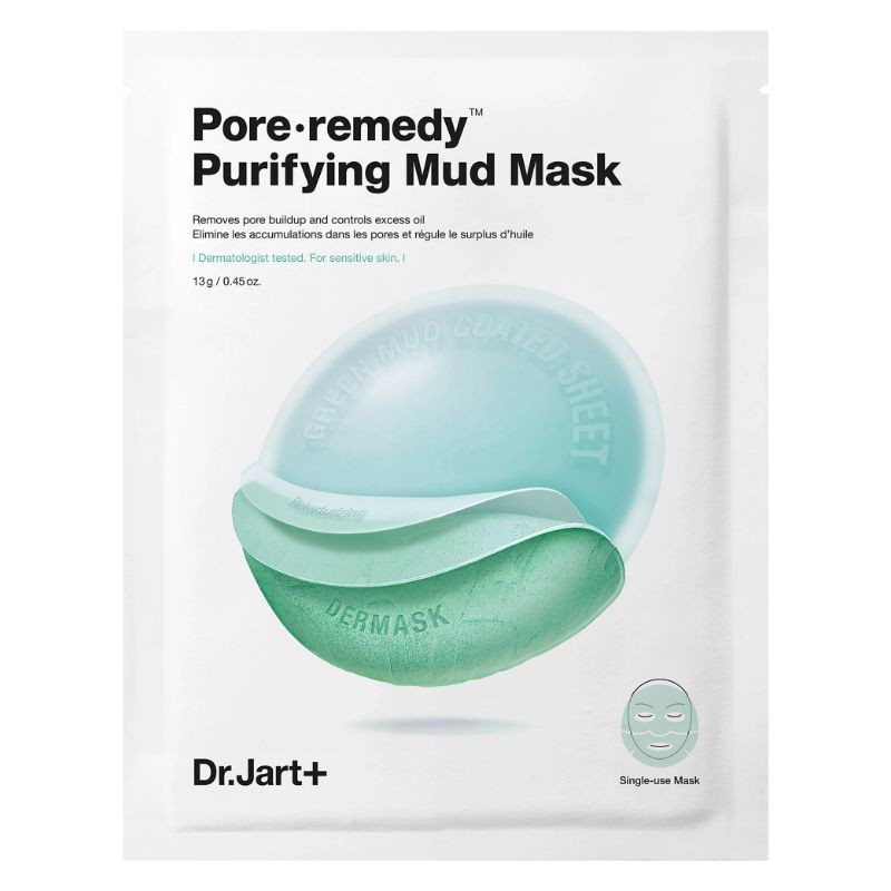 Dr. Jart+ Masque en feuille de boue purifiant Pore remedy™