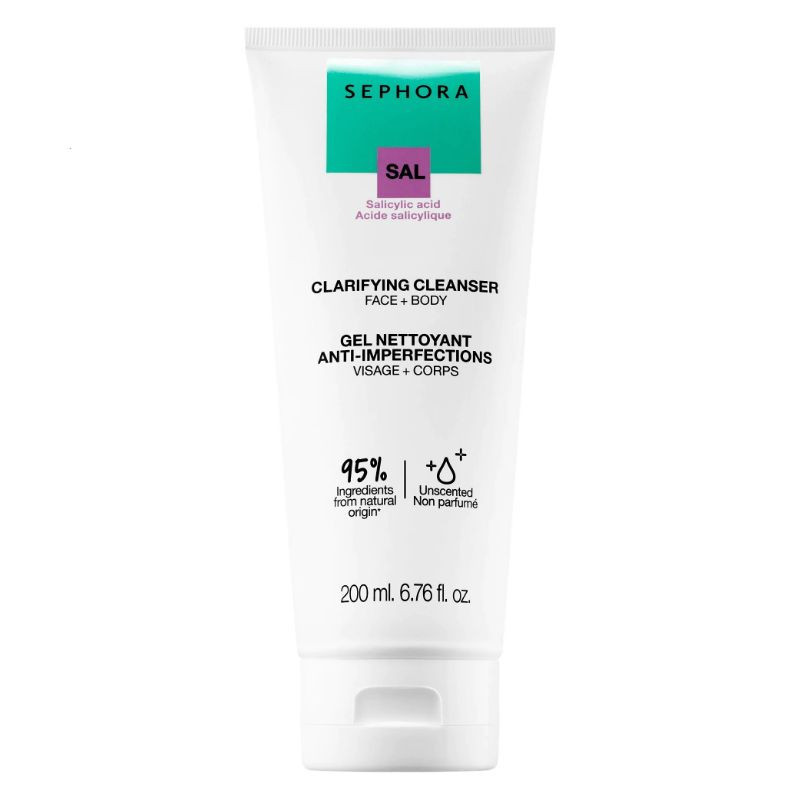 SEPHORA COLLECTION Nettoyant purifiant pour le visage et le corps avec acide salicylique