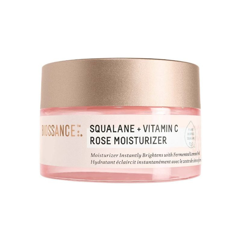 Biossance Hydratant illuminateur à la rose avec squalane + vitamine C