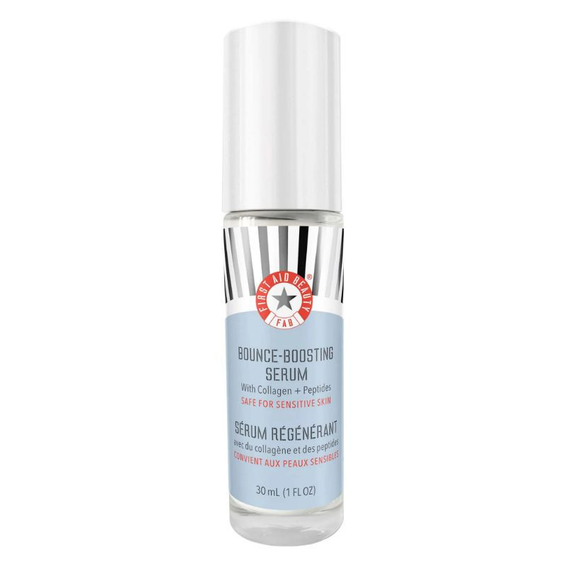 First Aid Beauty Sérum stimulateur de rebond avec collagène + peptides.