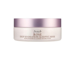 Deep hydrating rose night mask