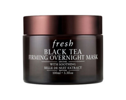 Firming night mask with black tea