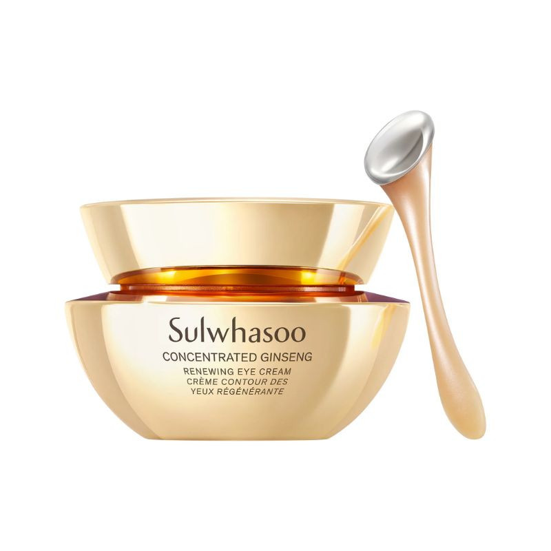 Regenerating eye cream concentrated with ginseng