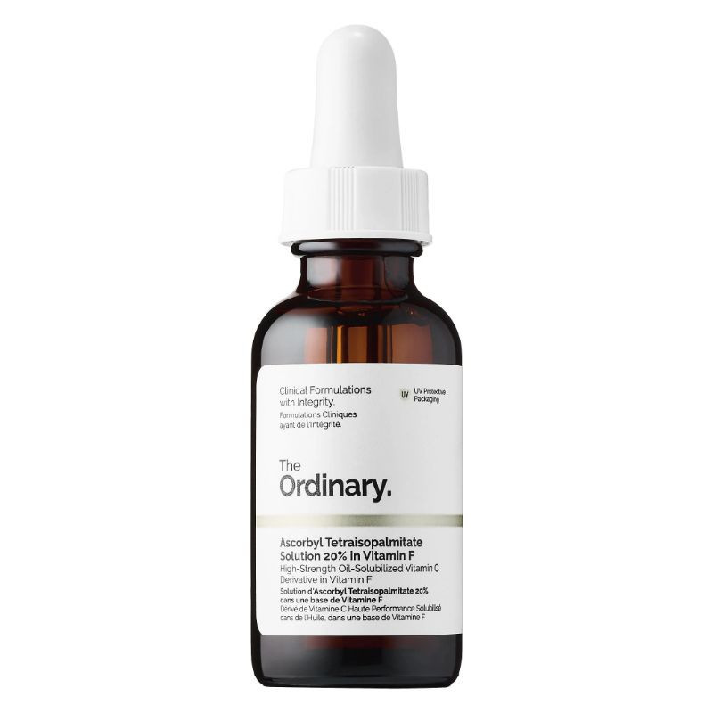 Ascorbyl tetraisopalmitate solution 20% in vitamin F