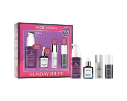 Sunday Riley Ensemble de 4 pièces Nice Work Niacinamide