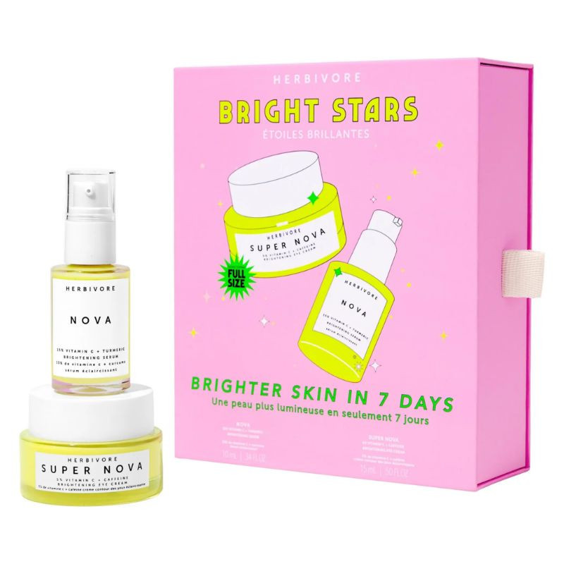 Herbivore Ensemble Bright Stars — une peau plus lumineuse en 7 jours