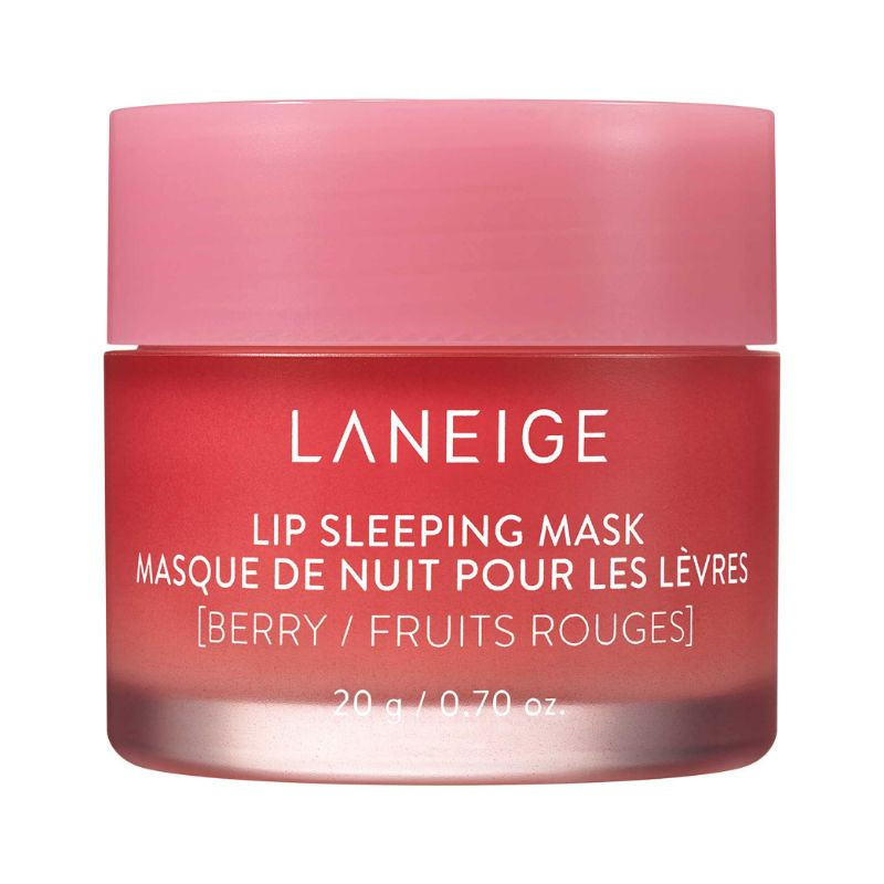 LANEIGE Masque de nuit pour les lèvres hydratation intense avec vitamine C.