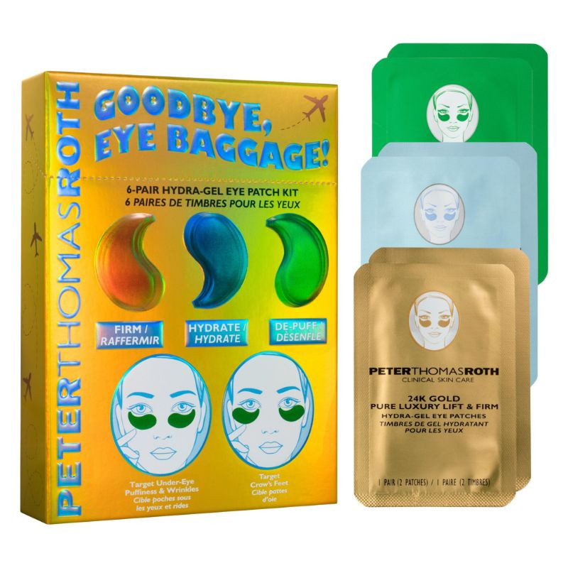 6-Pair Hydra-Gel Eye Patch Kit Goodbye, Eye Baggage!