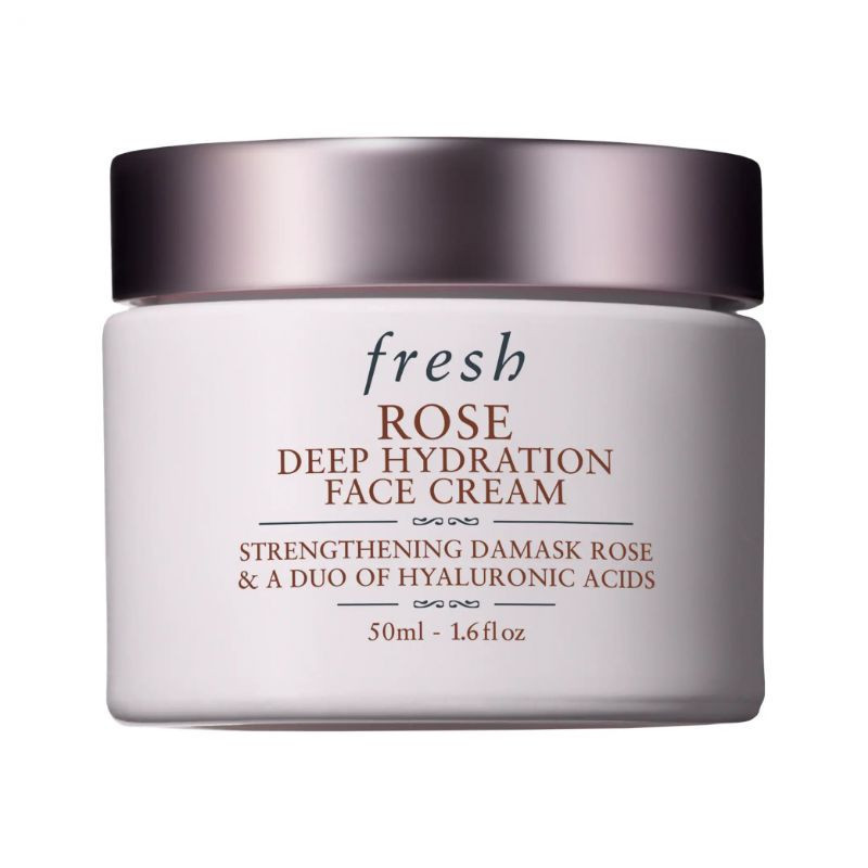 Deep moisturizer with rose and hyaluronic acid